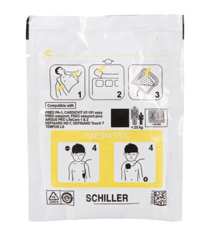 Schiller Pediatric pads for FRED-PA1 and Easyport