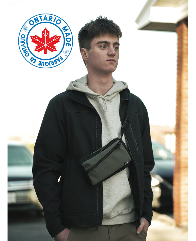 Anca Crossbody/Fanny Pack - Made in Canada -  In stock colours on sale