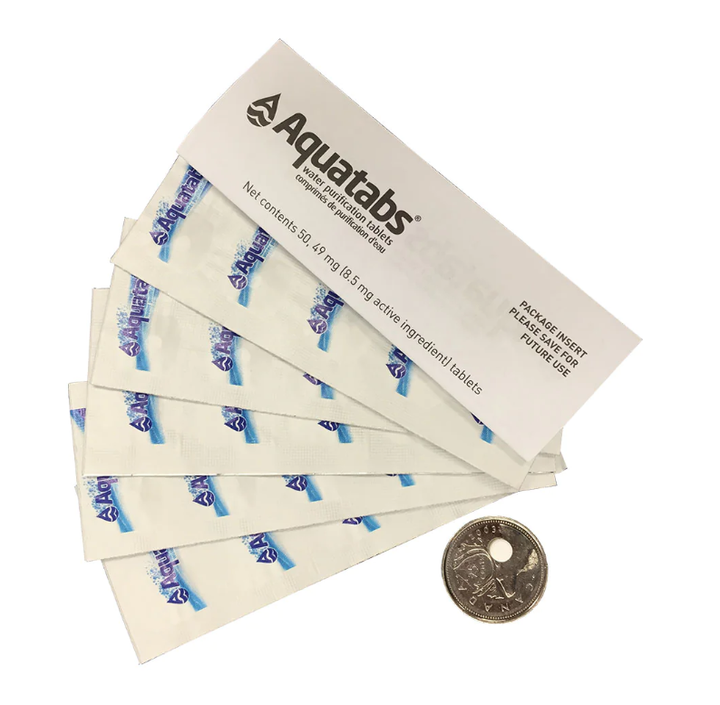 AQUATABS WATER PURIFICATION TABLETS