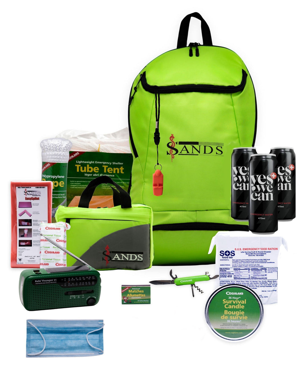 72 hour disaster kit - Sands Canada