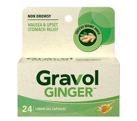 Gravol Ginger Liquid Gels - 24