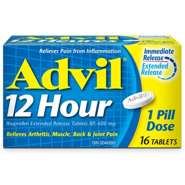 ADVIL 12 HR TABLET - 16