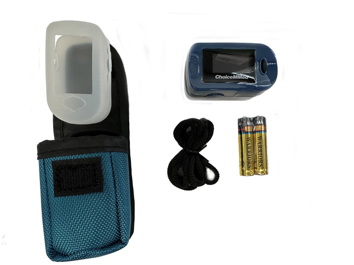 Fingertip Deluxe Pulse Oximeter & Case