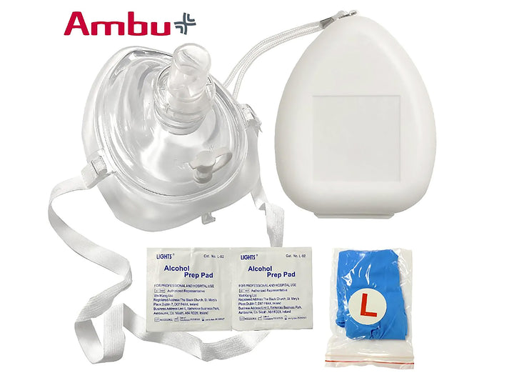 Ambu Res-Cue CPR Pocket Mask with Gloves and Wipes