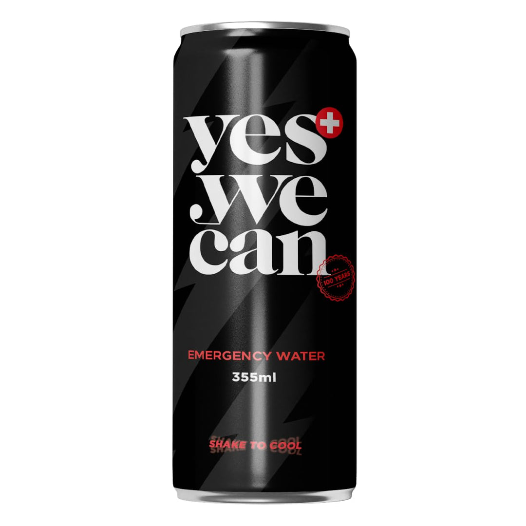 Yes We Can Emergency Water - Cans - 100 Year Shelf Life