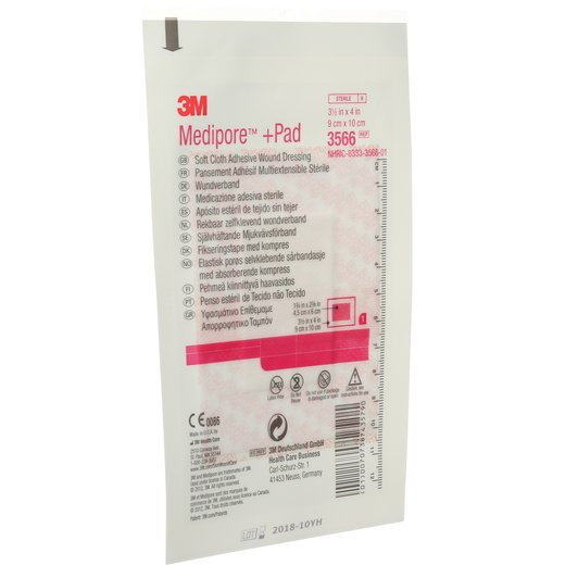 3M™ Medipore™ +Pad Soft Cloth Adhesive Wound Dressings 