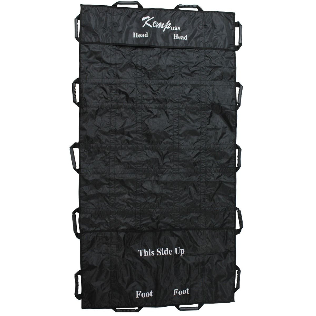 Premium Patient Carry Sheet Cot, Black