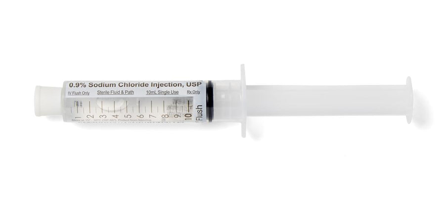 SALINE-FLUSH 10ML SALINE PRE-FILLED IN 10ML SYRINGE - NOT AVAILABLE FOR SALE OUTSIDE OF CANADA