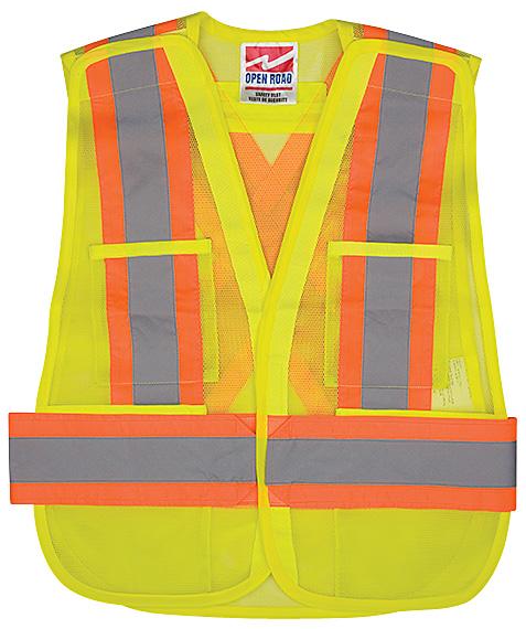 HI Vis Safety Vest - 5 point tear away