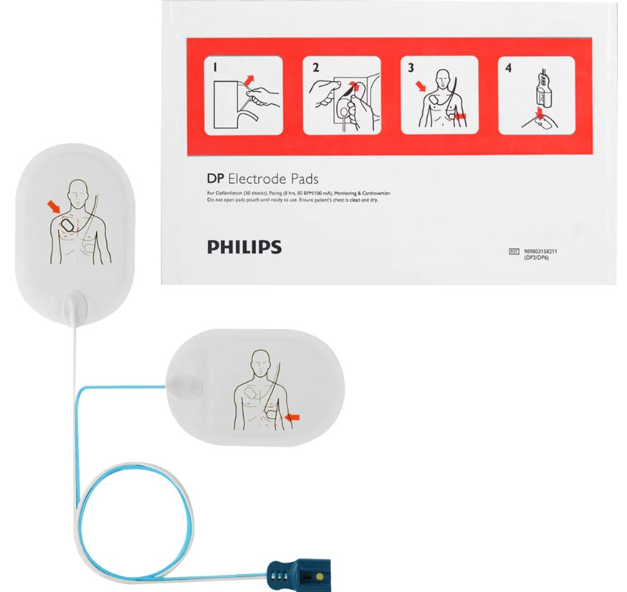  Philips HeartStart FR2+ AED Defibrillator Pads