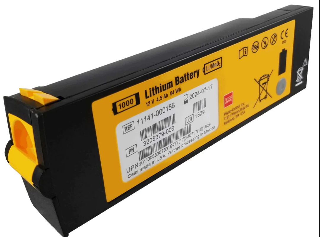 LIFEPAK 1000 LITHIUM BATTERY - EXP DATE 2029 - 04 