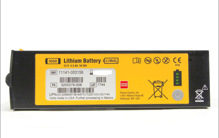 LIFEPAK 1000 LITHIUM BATTERY - EXP DATE 2029 - 04 