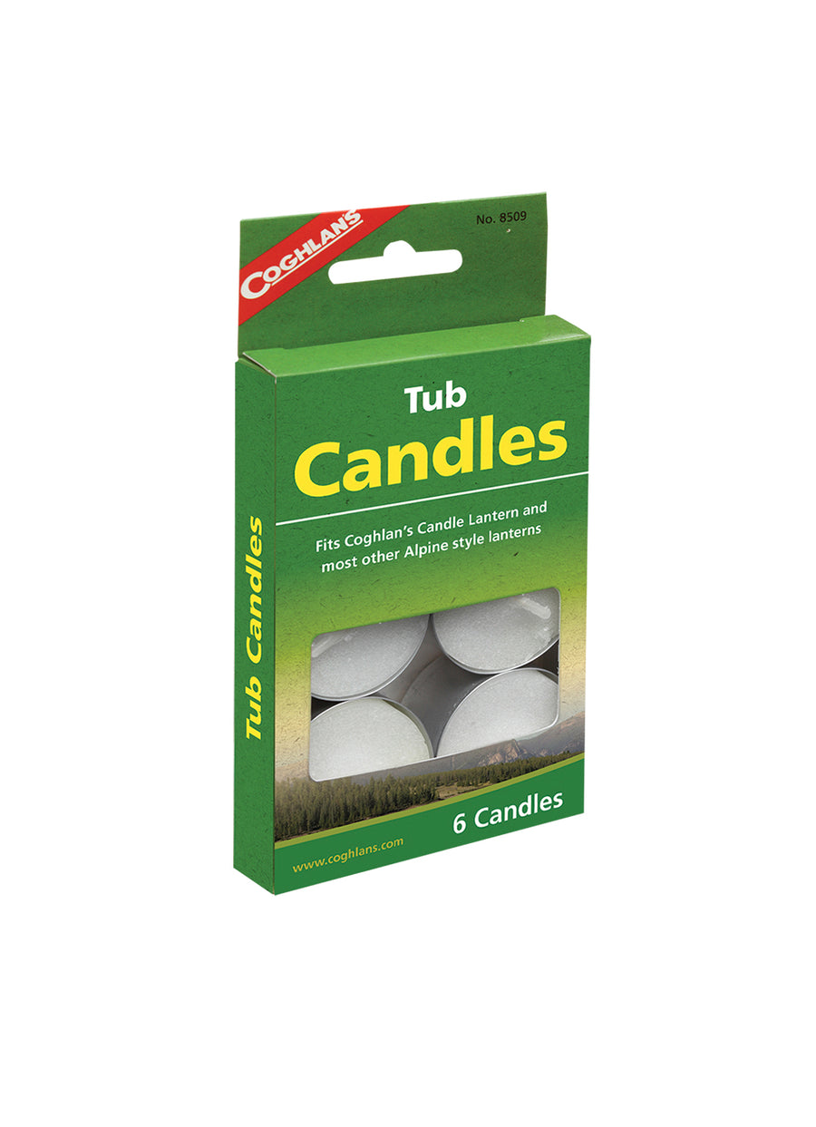 TUB CANDLES - PK OF 6