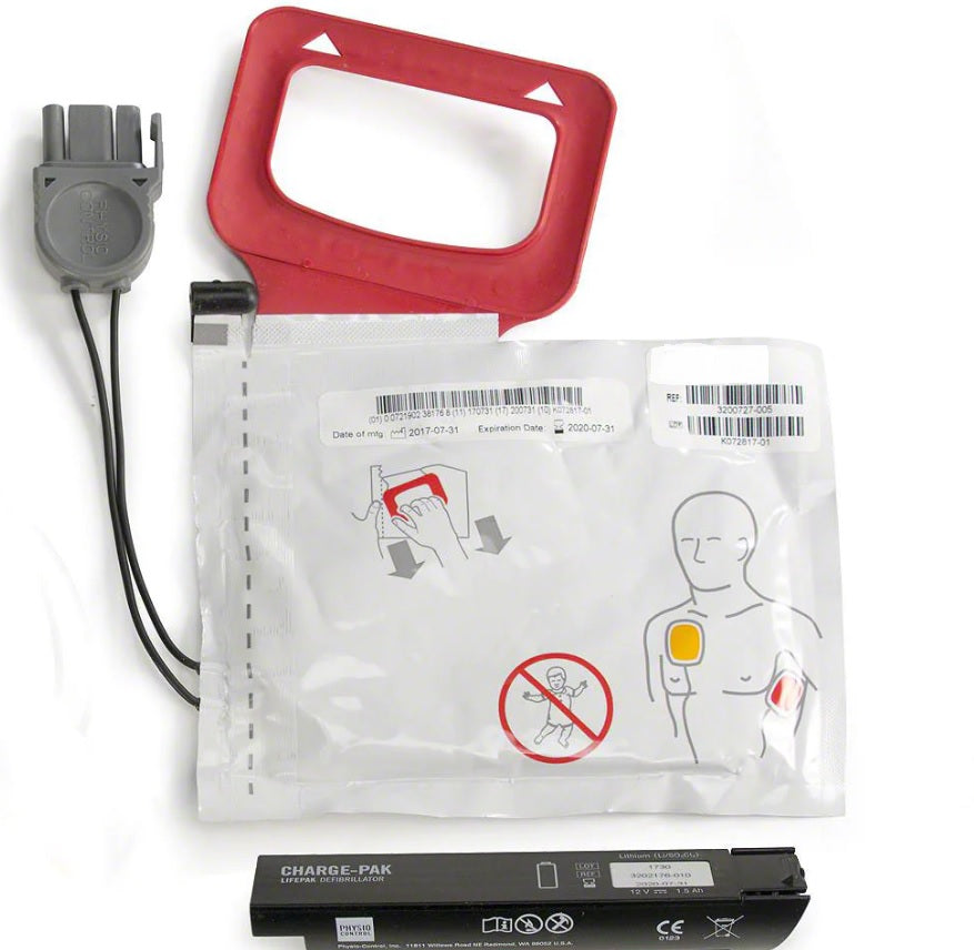 PHYSIO CONTROL LIFEPACK CR PLUS/EXPRESS CHARGE PACK-  SHORT EXPIRY 08/2025