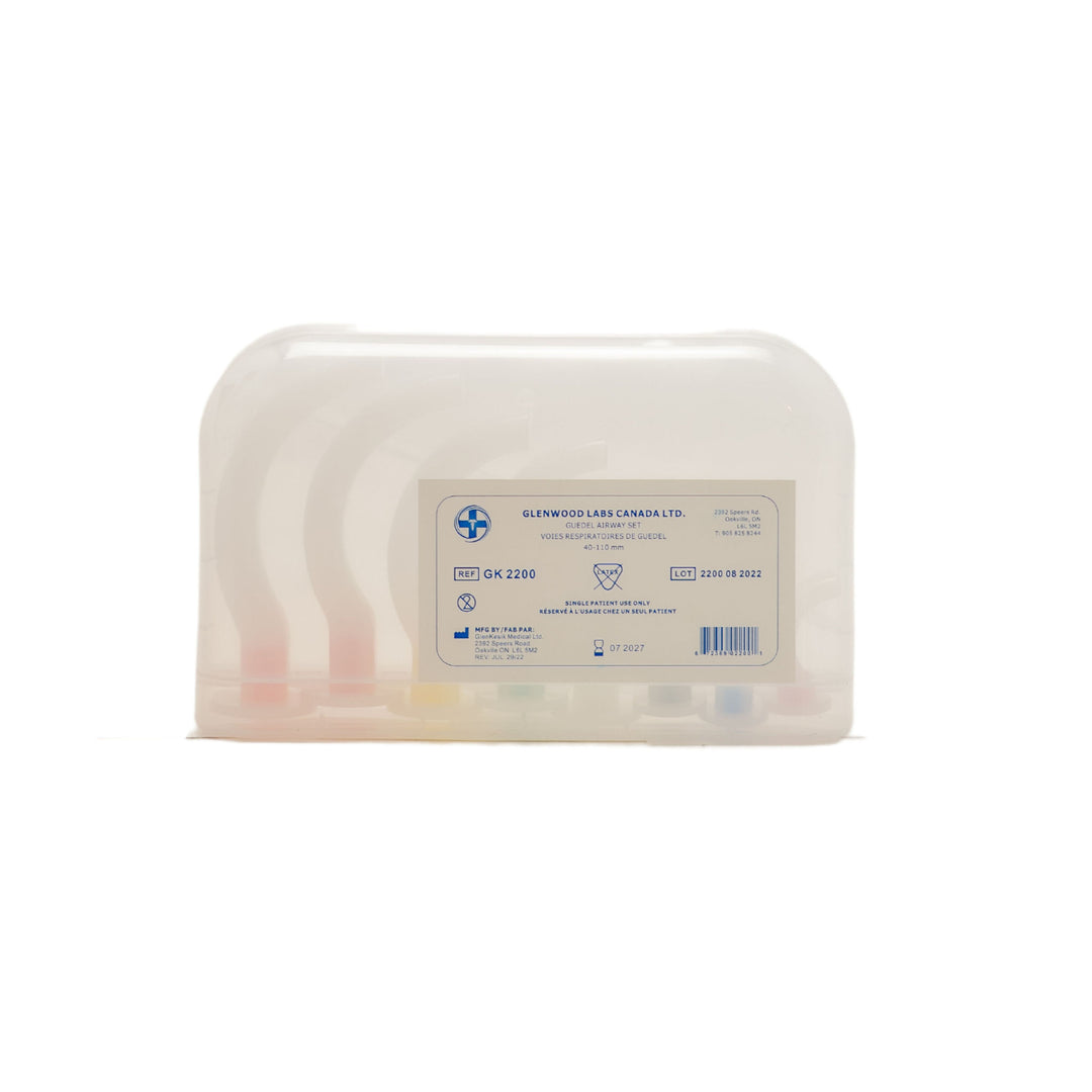 ORAL AIRWAY KIT W/PLASTIC CASE