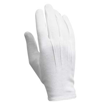 White Parade Gloves