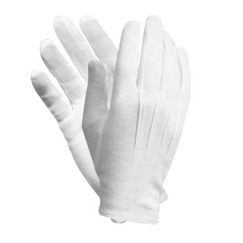 White Parade Gloves