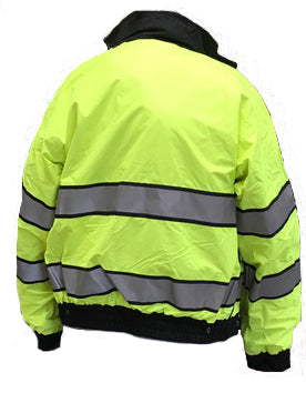 Reversible Hi-Vis Yellow/Black Uniform Jacket