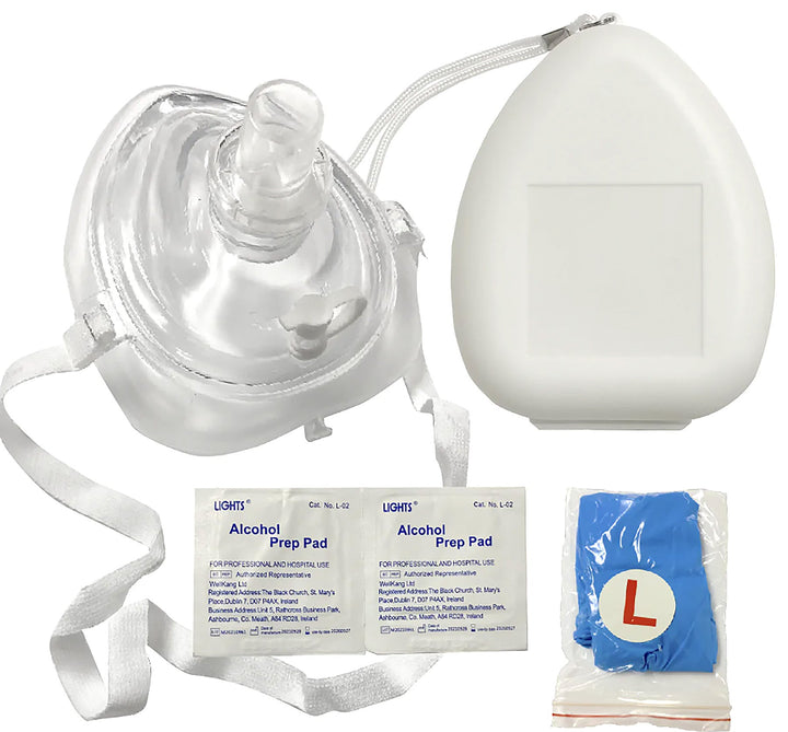 Ambu Res - Cue CPR Pocket Mask with Gloves and Wipes - Sands Canada