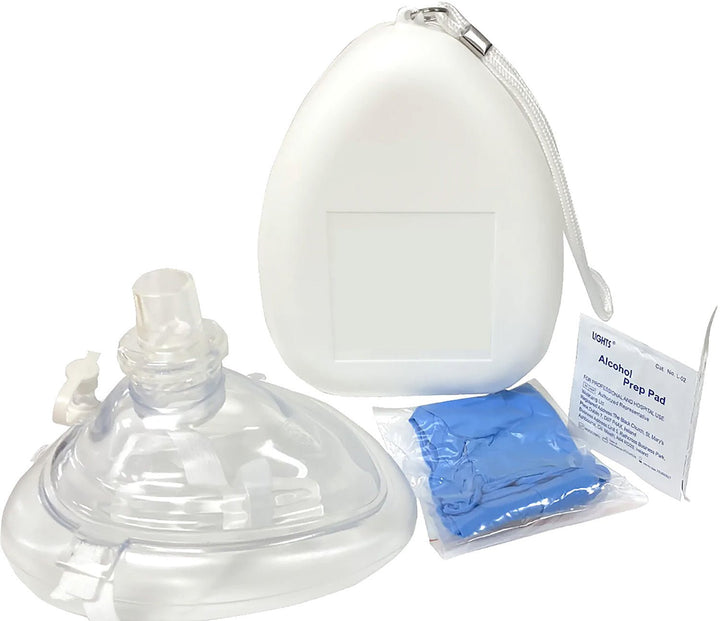 Ambu Res - Cue CPR Pocket Mask with Gloves and Wipes - Sands Canada