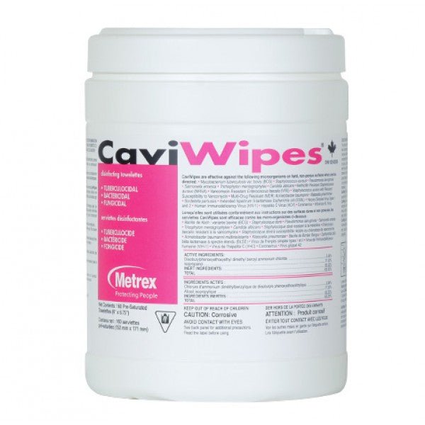 CaviWipes Cleaning/Disinfectant Towellettes - Sands Canada