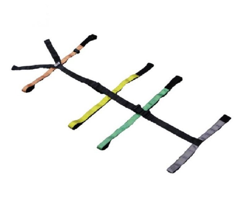 Colour Coded 10-PT Spineboard Straps - Sands Canada