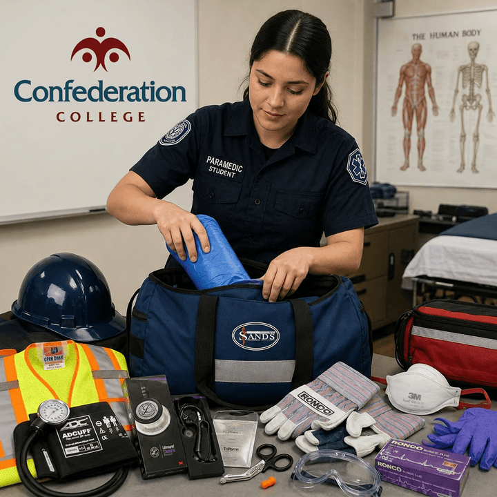 CONFEDERATION COLLEGE COMBINED HELMET KIT - Sands Canada