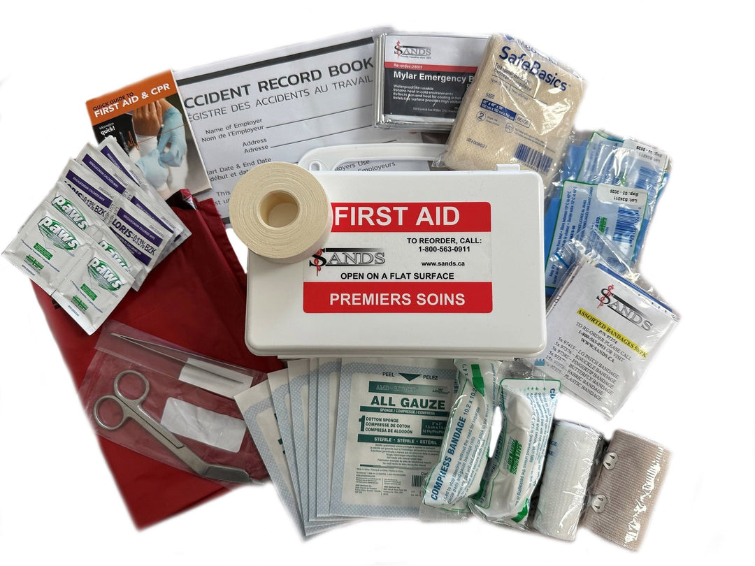 Basic First Aid Pack CSA-Z1220-24 Type 1 Basic Compliant First Aid Kit