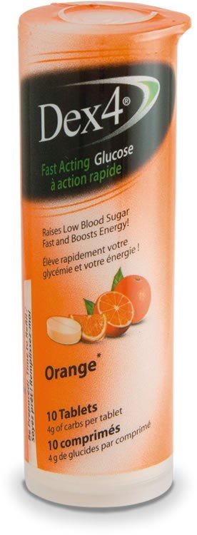 Dex4® Tablets - Orange - 10 Tablets - Sands Canada