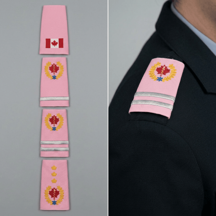 Epaulettes - Breast Cancer Awareness - Sands Canada