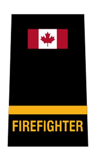 Epaulettes - Firefighter - Sands Canada