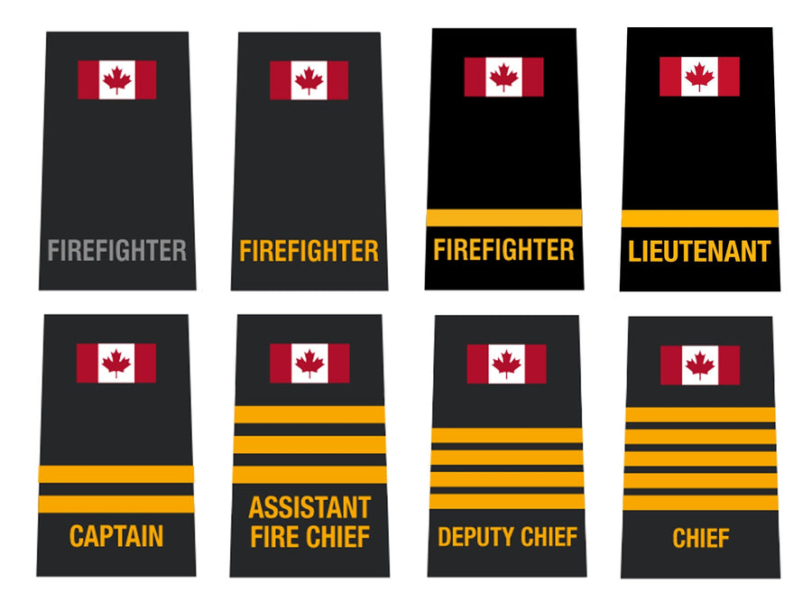 Epaulettes - Firefighter - Sands Canada