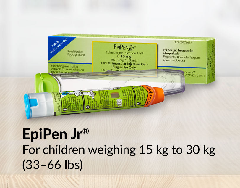 EpiPen Jr Auto Injector - Child 0.15mg dosage CANADA ONLY