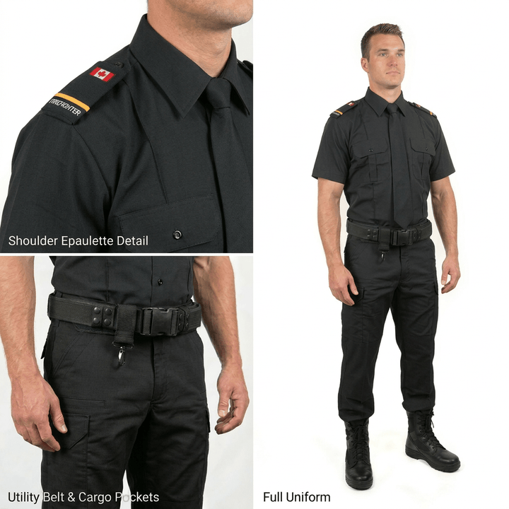 Firefighter Uniform Package - Black - Sands Canada