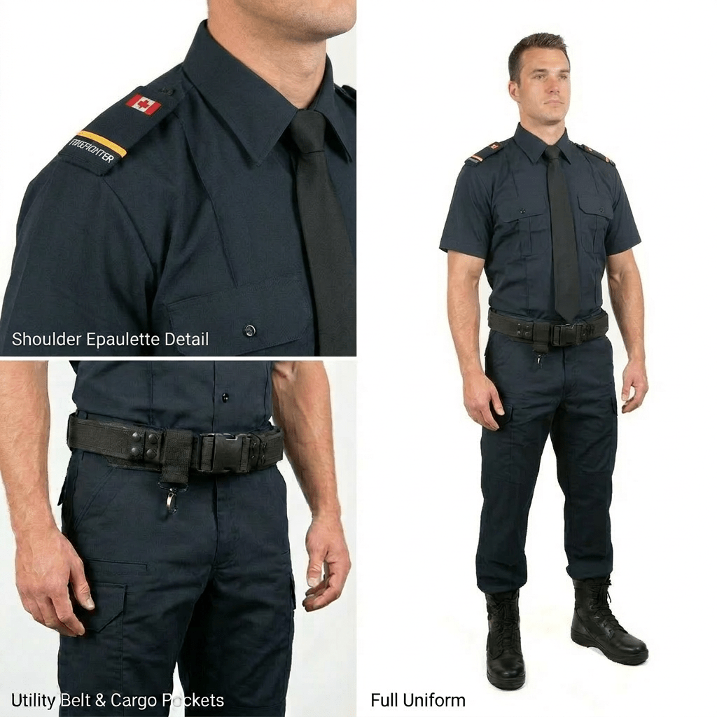 Firefighter Uniform Package - Midnight Blue - Sands Canada