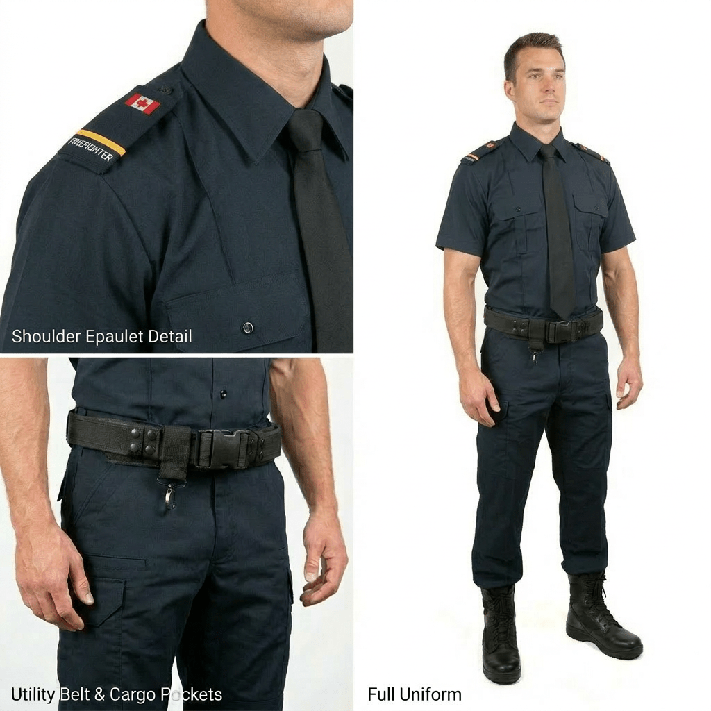 Firefighter Uniform Package - Midnight Blue - Sands Canada