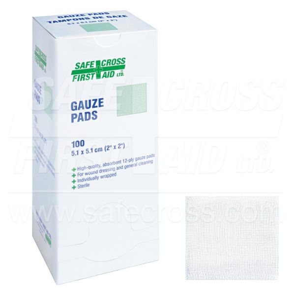 Gauze Pads Sterile 2" x 2" - Sands Canada