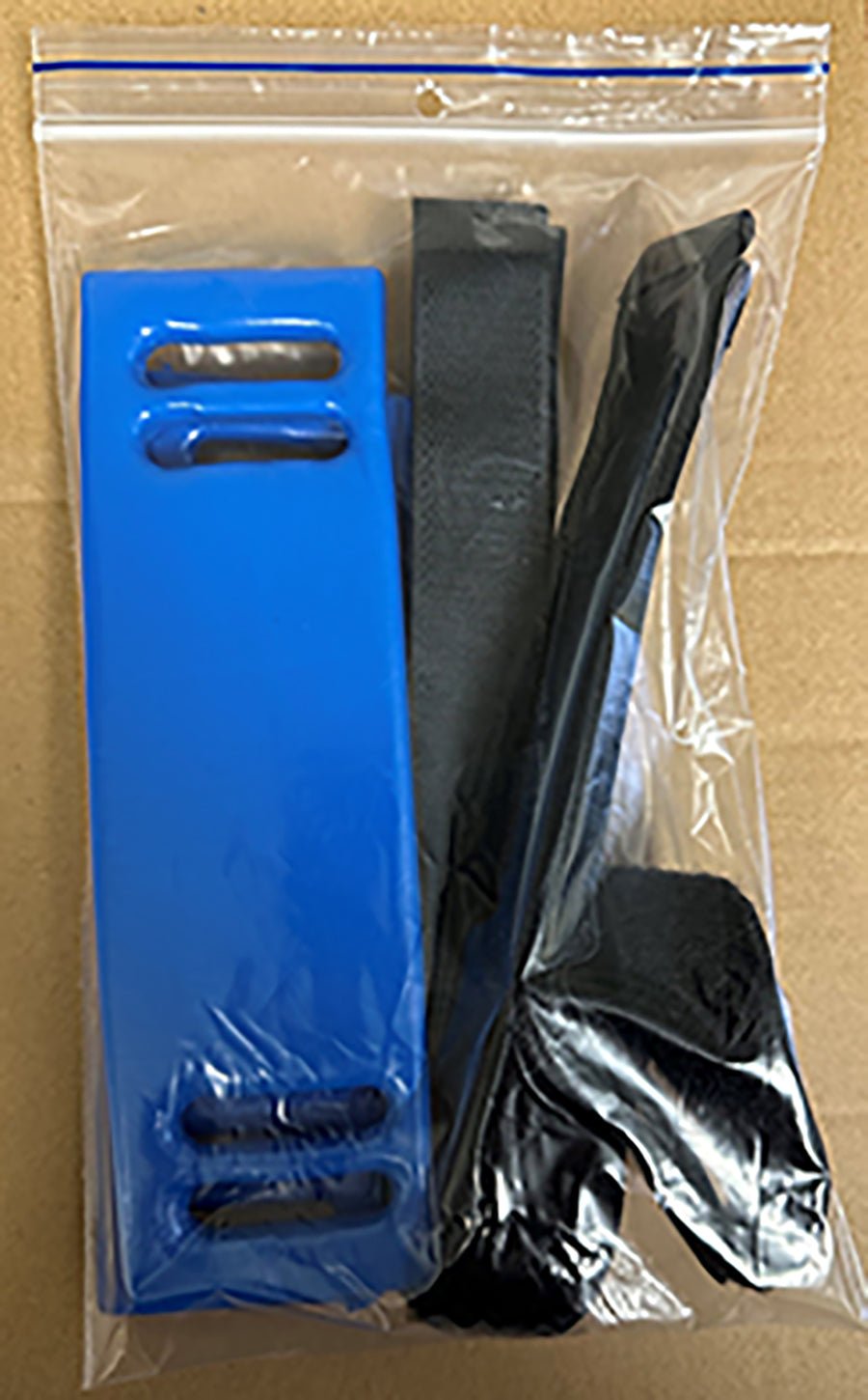 HEAD/CHIN STRAP, BLUE VINYL COATED - Sands Canada