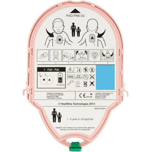 HeartSine Samaritan Pediatric Pad - Pak - Sands Canada