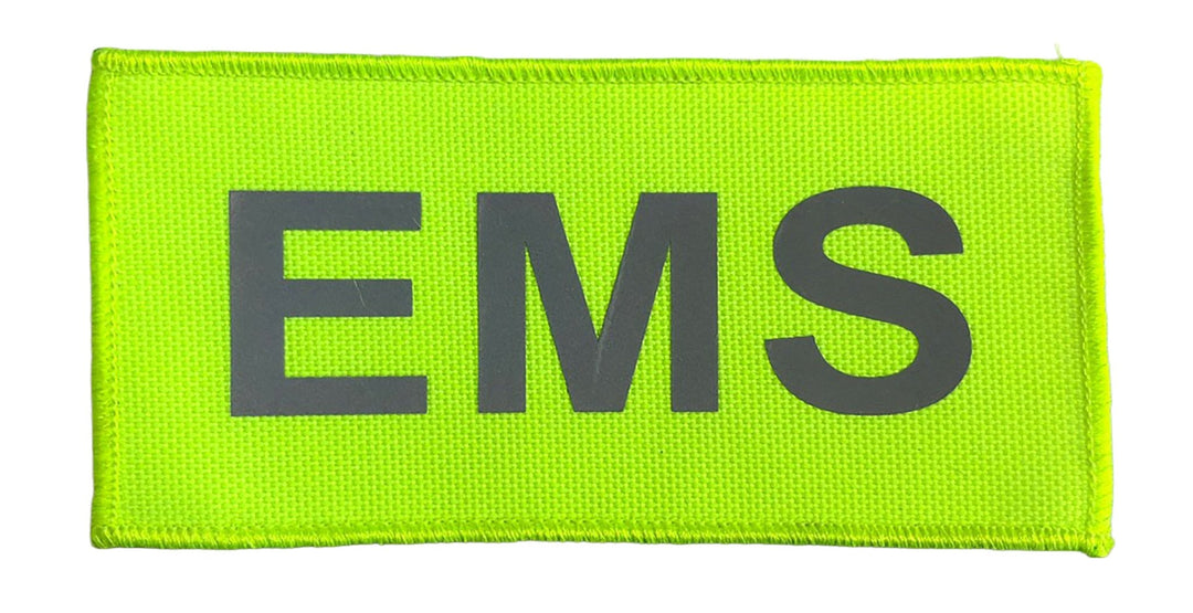 Hi Vis Yellow/Reflective Silver Crests - Various Styles, Small and Large - Sands Canada