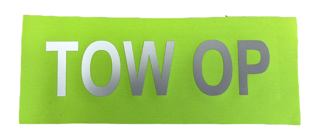 Hi Vis Yellow/Reflective Silver Crests - Various Styles, Small and Large - Sands Canada