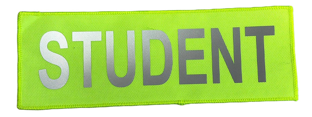 Hi Vis Yellow/Reflective Silver Crests - Various Styles, Small and Large - Sands Canada