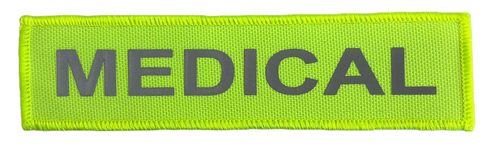 Hi Vis Yellow/Reflective Silver Crests - Various Styles, Small and Large - Sands Canada