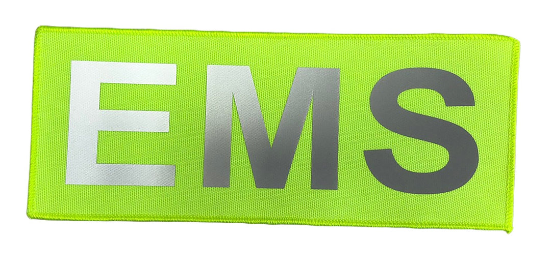 Hi Vis Yellow/Reflective Silver Crests - Various Styles, Small and Large - Sands Canada