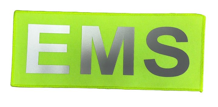 Hi Vis Yellow/Reflective Silver Crests - Various Styles, Small and Large - Sands Canada