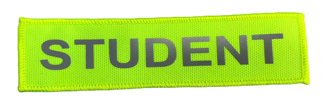 Hi Vis Yellow/Reflective Silver Crests - Various Styles, Small and Large - Sands Canada