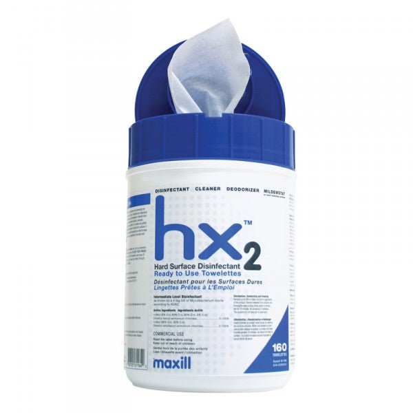 hx2 Hard Surface Disinfectant Wipes - Sands Canada
