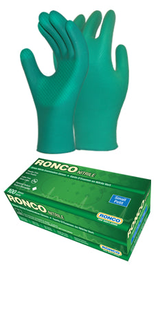 Gloves - Ronco Nitrile NE5 Green - 100/box