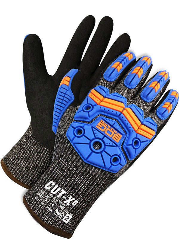 Lined Nitrile Coated HPPE ( Cut / Impact ) Gloves - Sands Canada
