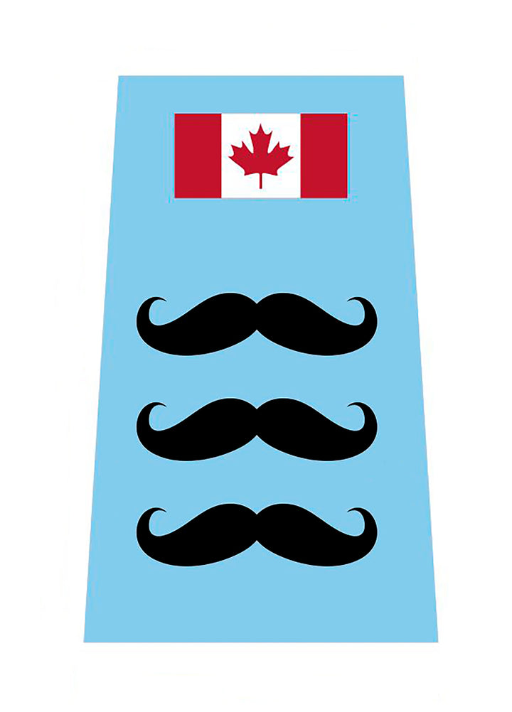 Epaulettes - Movember 1/2/3 Bar